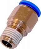 Gerade Steckverschraubung - Au�engewinde konisch