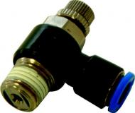 Ausflu�-Reduzierst�ck - Au�engewinde konisch