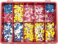 Kabelschuh-Sortiment - Metrisch
Inhalt: 
2.5 x 24, 2.5 x 40, 3 x 24, 3 x 40, 4 x 24, 4 x 40, 5 x 24, 5 x 40, 6 x 24, 6 x 40 und 8 x 55mm.