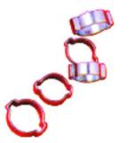 2-Ohr Schlauchklemme